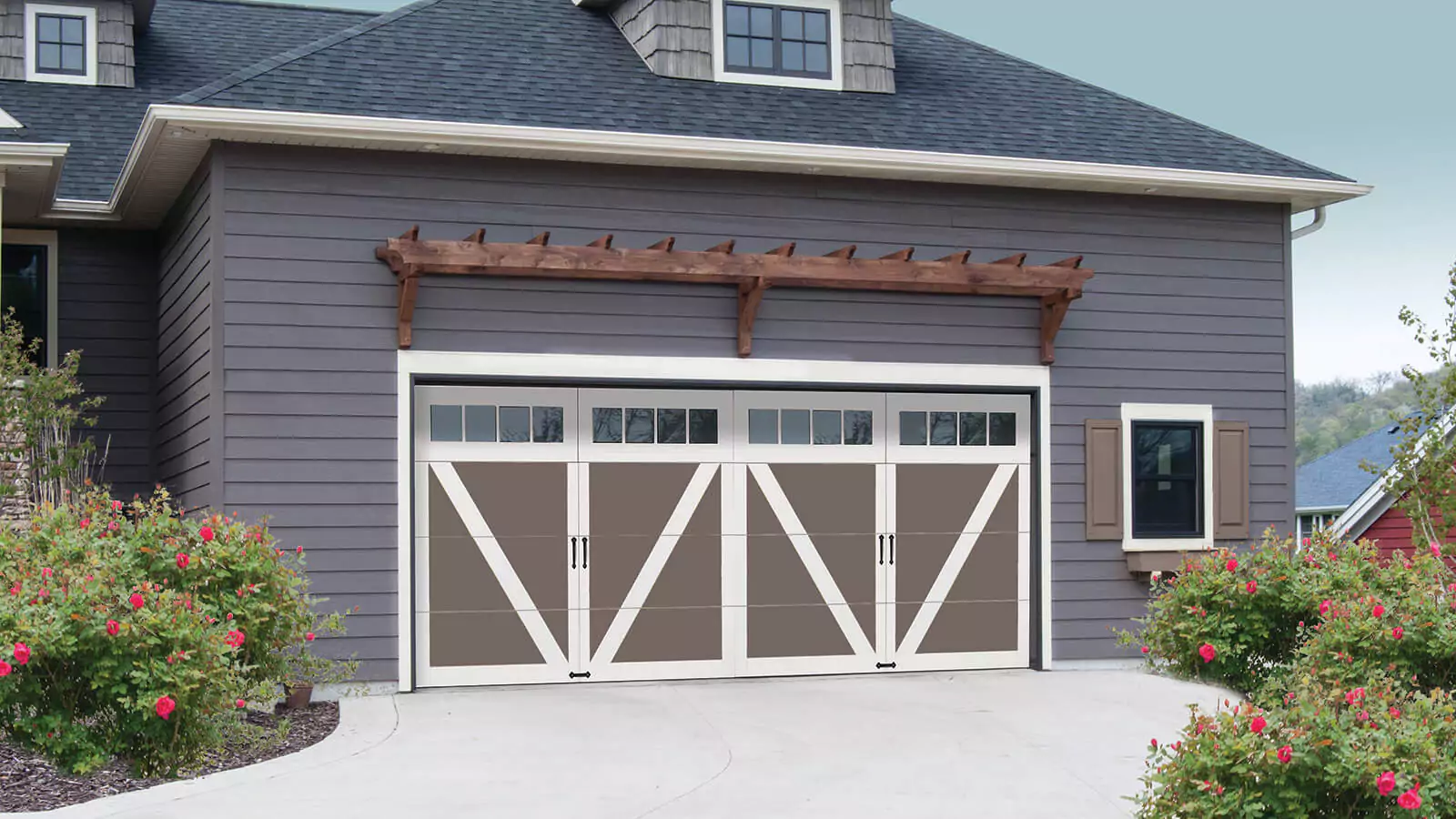 Courtyard Collection® Wind Load Garage Doors